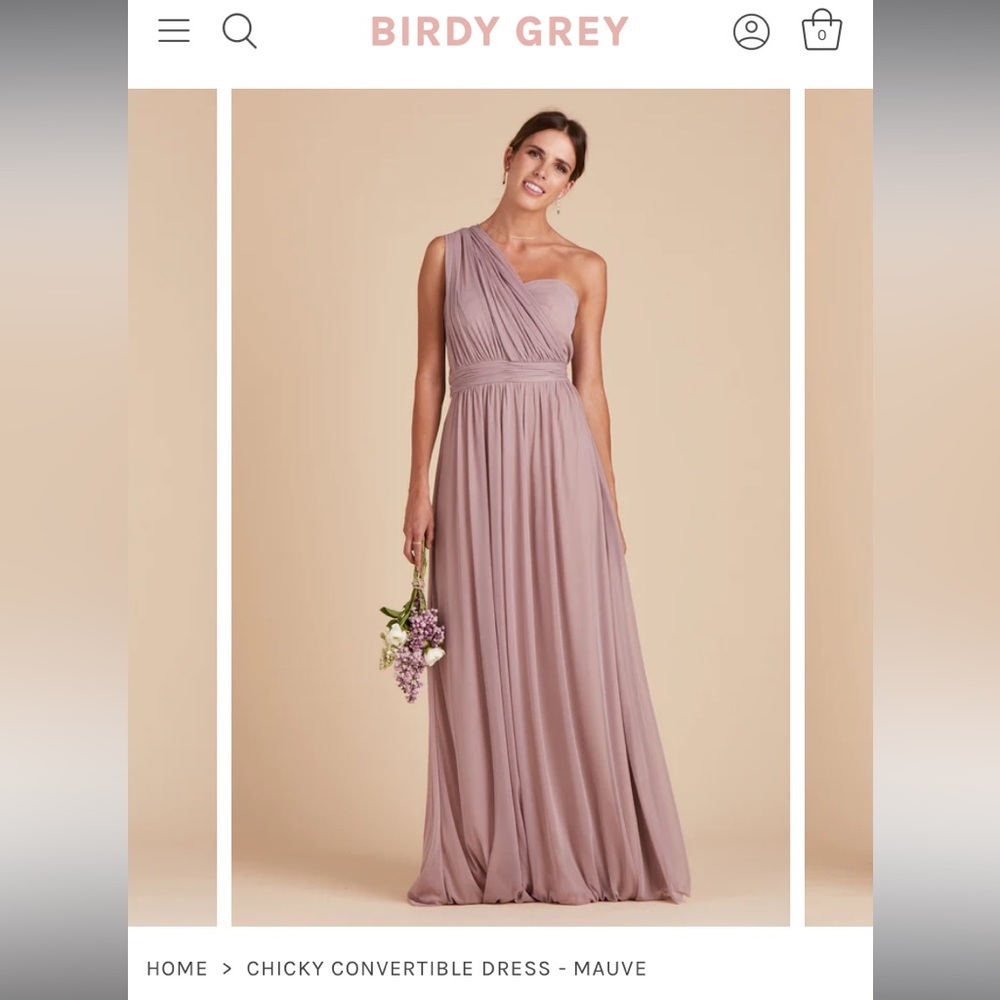 Birdy Grey M Chicky Convertible Dress Pale Blush
